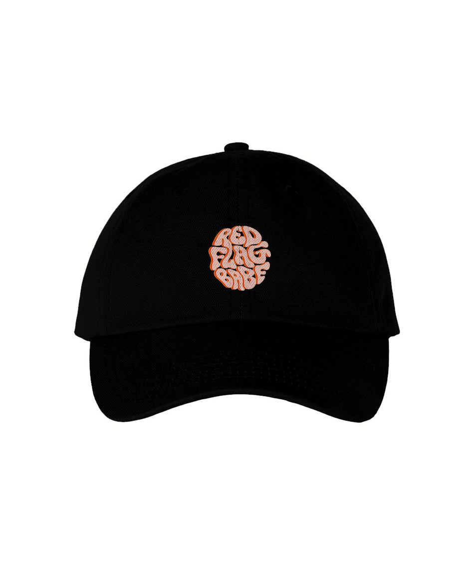 Red Flag Babe Logo Hat (Pink Logo) - (Remade 11/03)