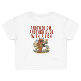 Another Dude With A Fish (Crop Shirt) (New Crop Top 4062)