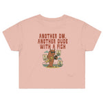 Another Dude With A Fish (Crop Shirt) (New Crop Top 4062)
