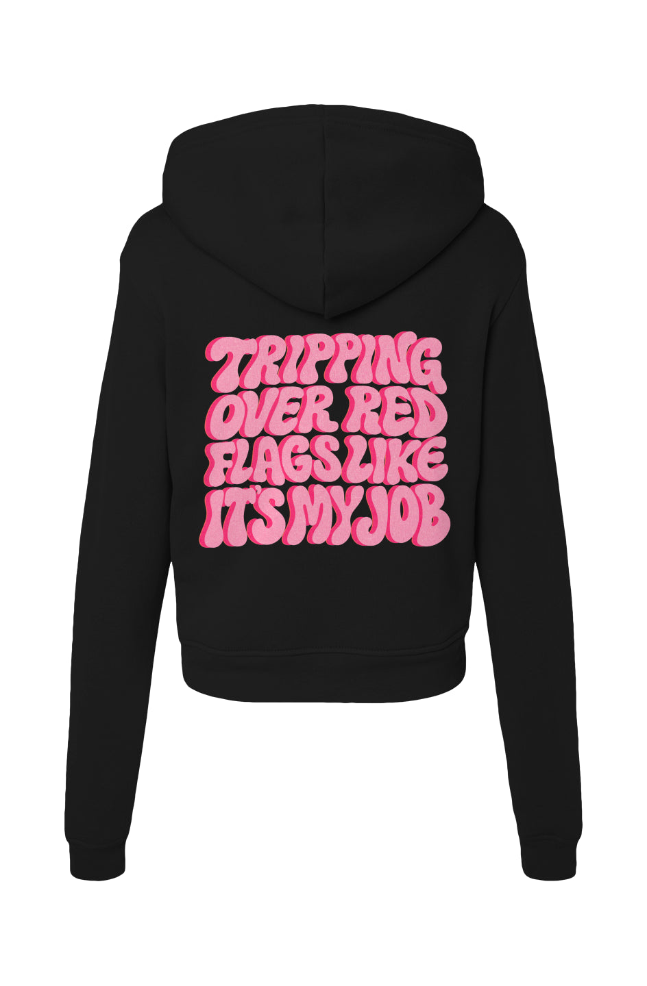 Tripping Over Red Flags Sweatshirt (Red Design)