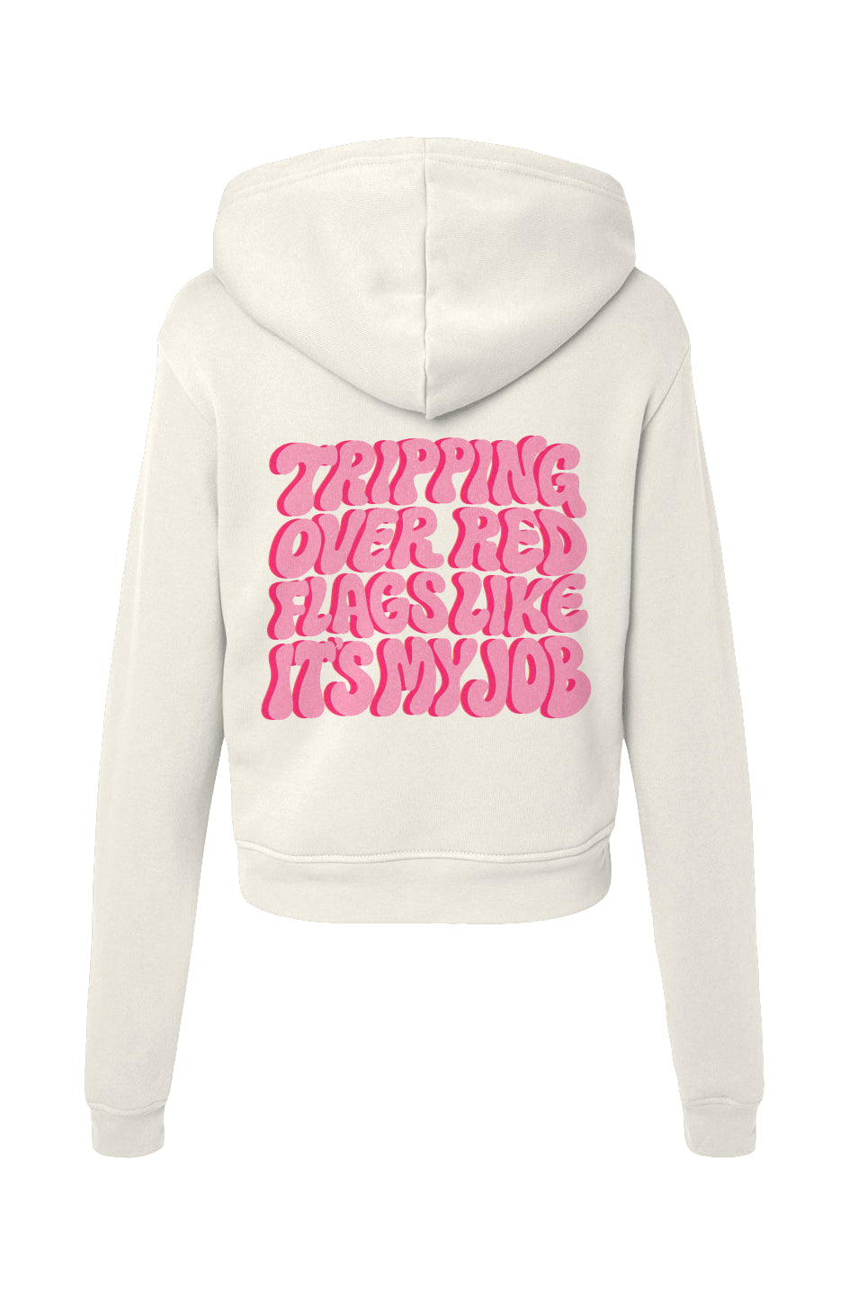 Tripping Over Red Flags Sweatshirt (Red Design)