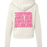 Tripping Over Red Flags Sweatshirt (Red Design)