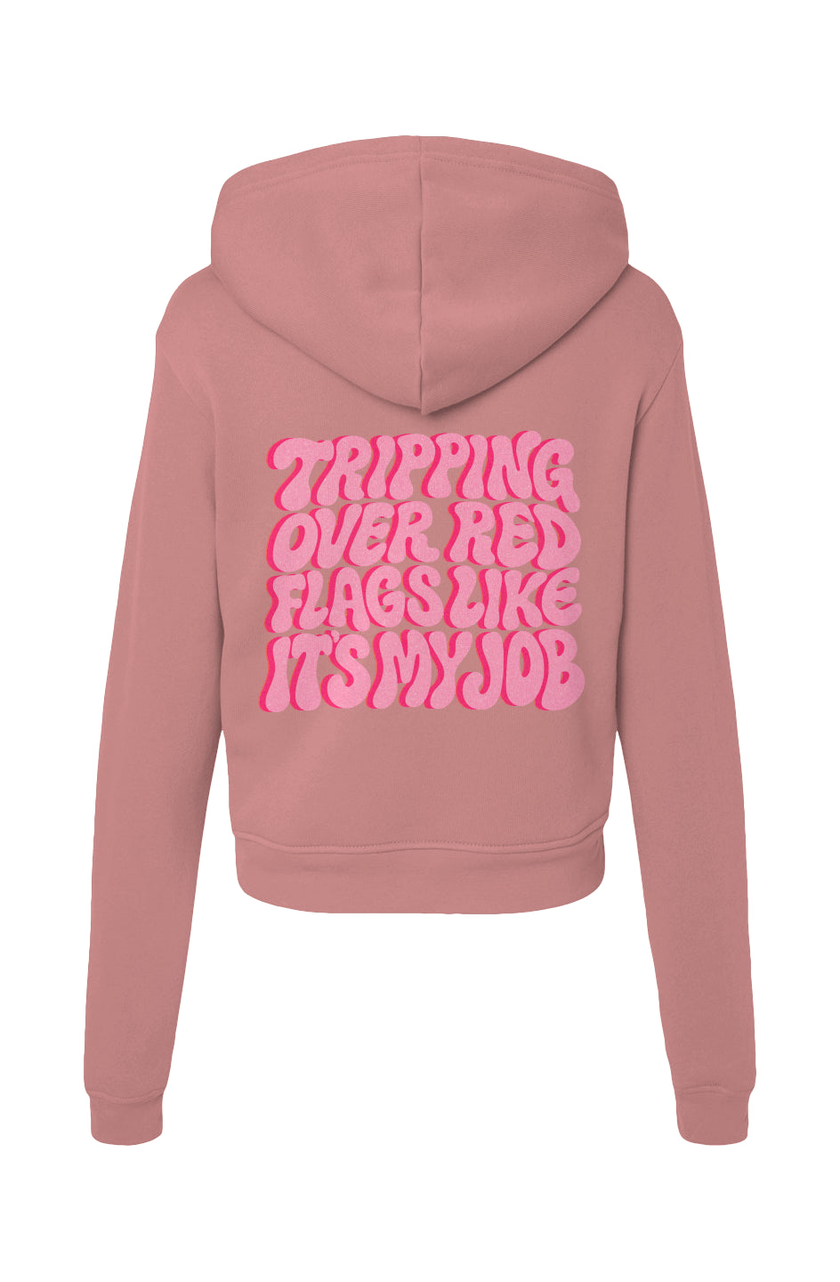Tripping Over Red Flags Sweatshirt (Red Design)
