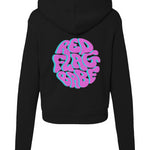 Red Flag Babe Logo Sweatshirt (Purple Logo Design)