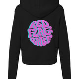 Red Flag Babe Logo Sweatshirt (Purple Logo Design)