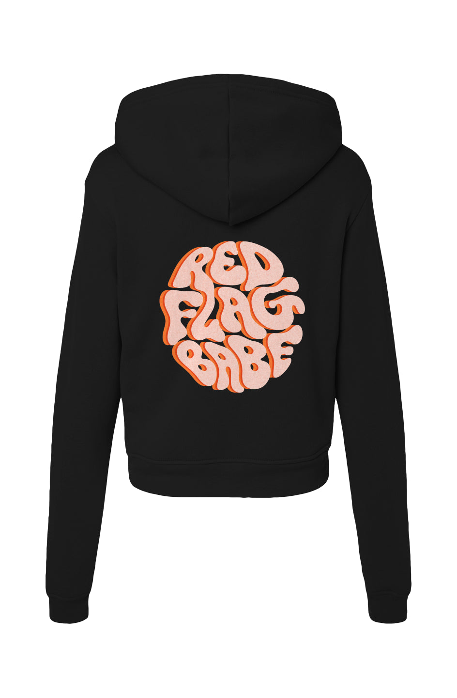 Red Flag Babe Logo Sweatshirt (Red Logo Design)