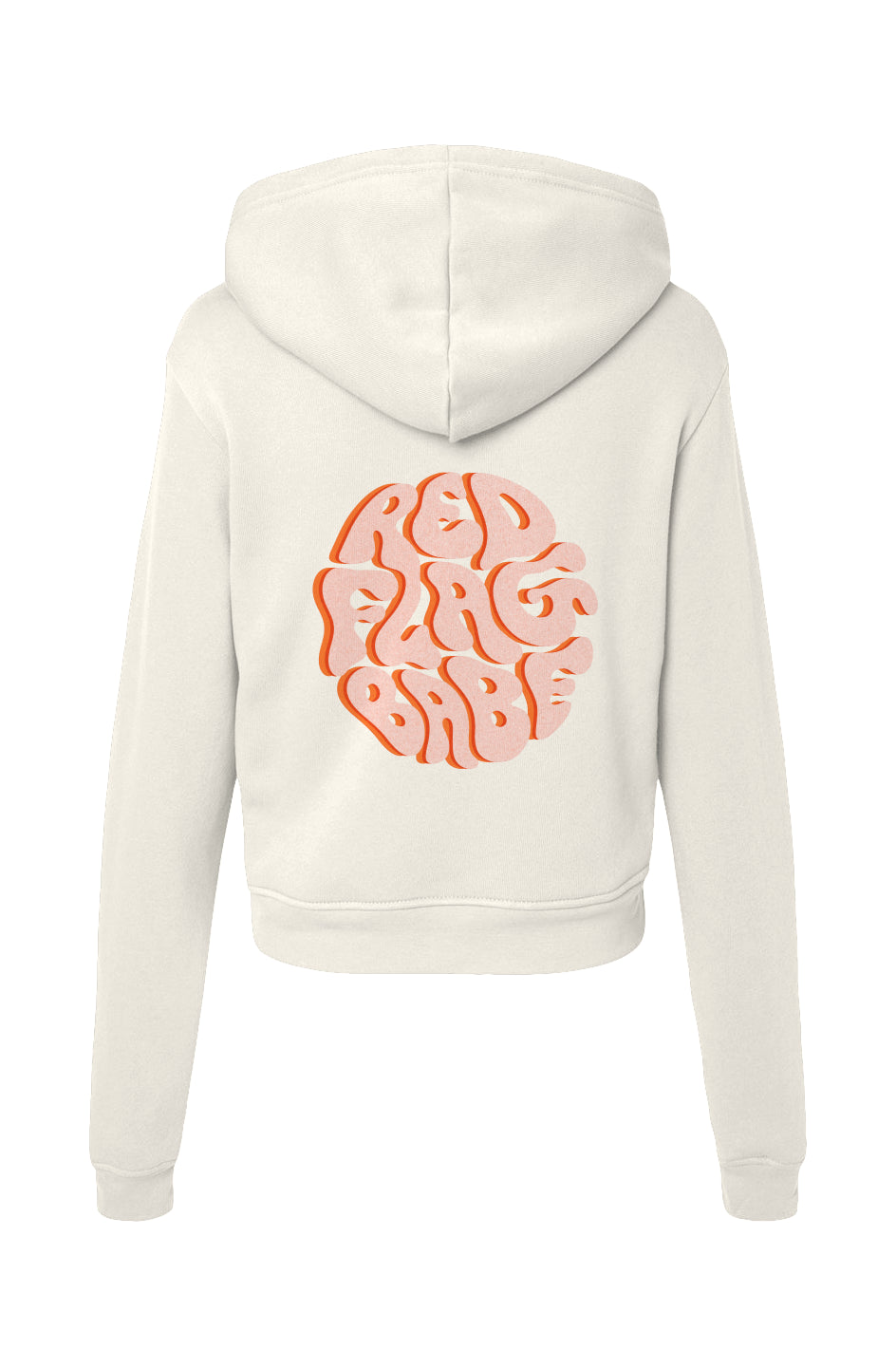 Red Flag Babe Logo Sweatshirt (Red Logo Design)