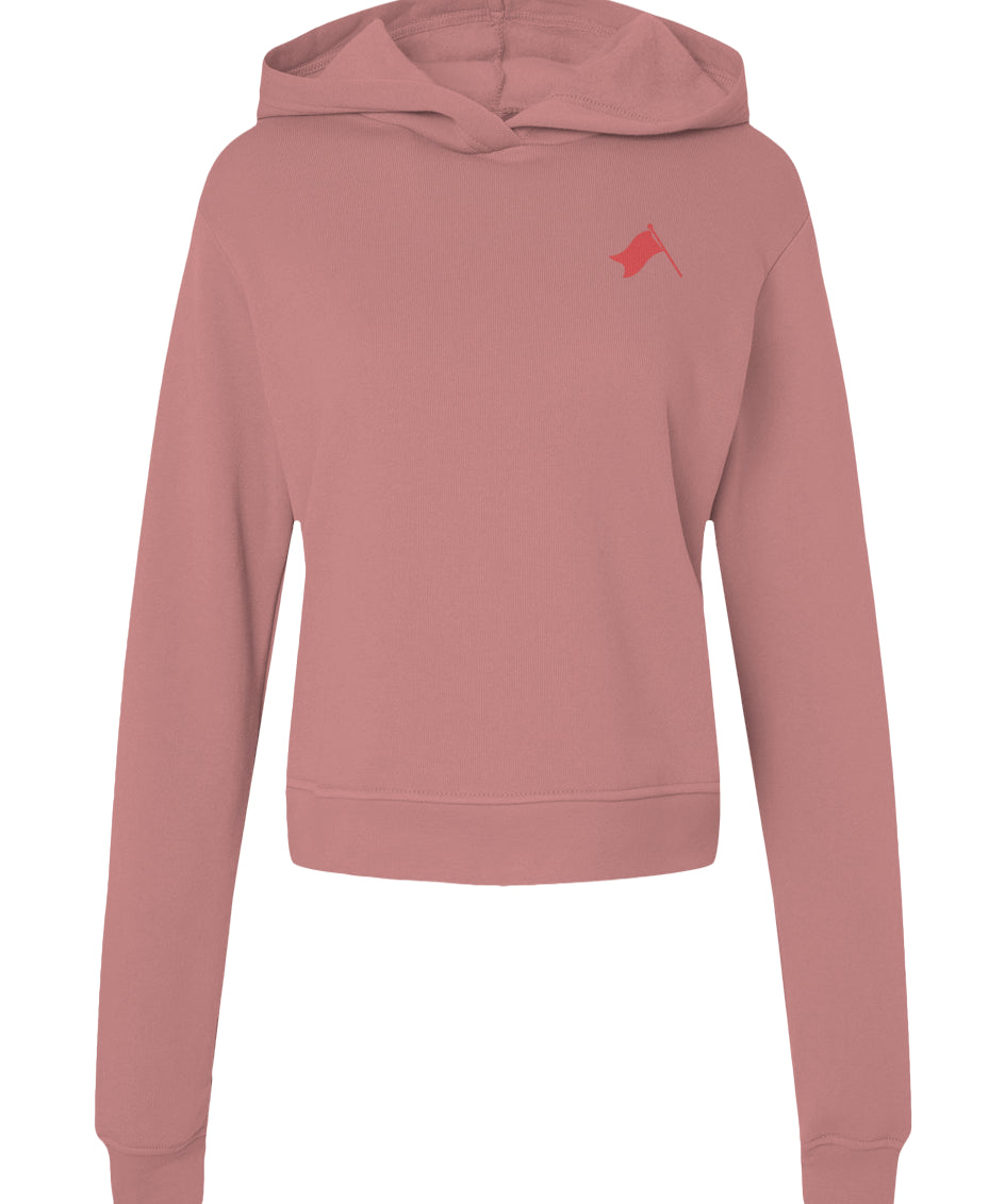 Red Flag Babe Logo Sweatshirt (Red Logo Design)