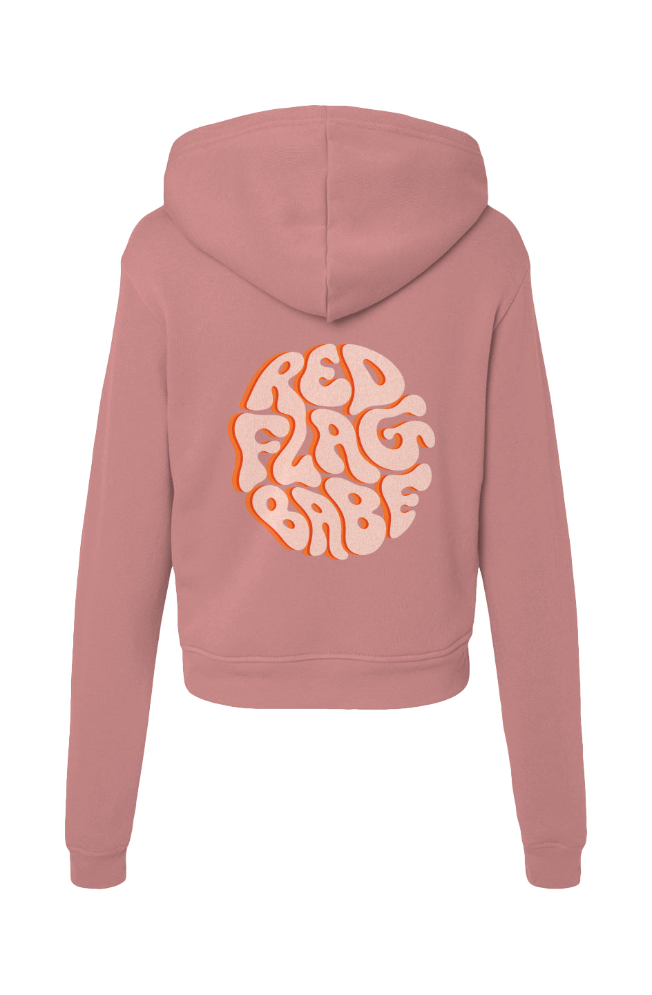 Red Flag Babe Logo Sweatshirt (Red Logo Design)