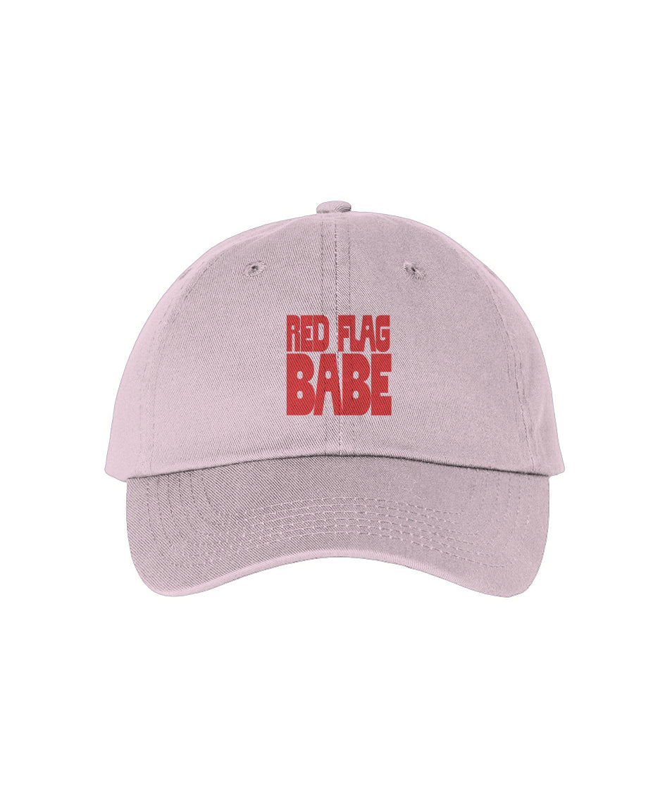 Red Flag Babe (Text Logo Hat)
