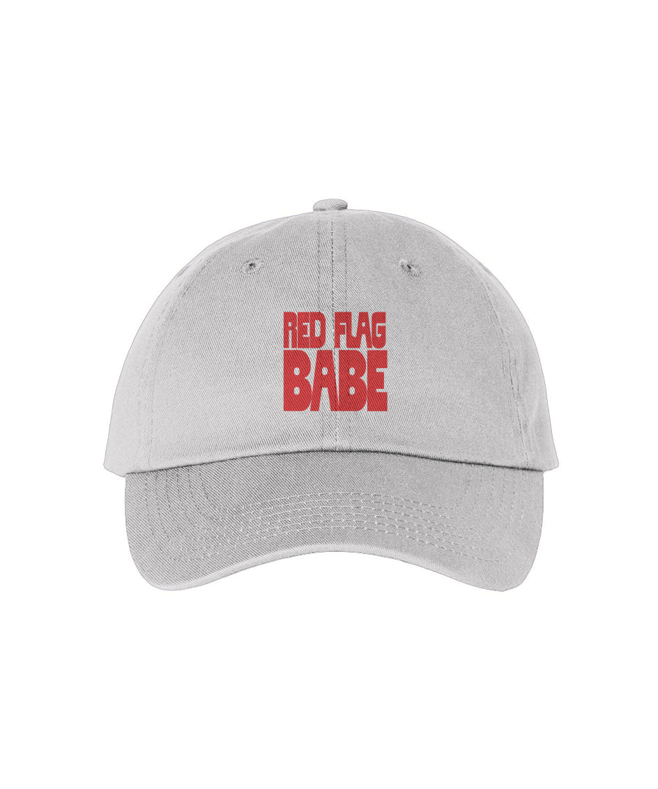 Red Flag Babe (Text Logo Hat)