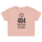 404 Error Crop Top Shirt - 11/10