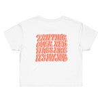 Tripping Over Red Flags Like It's My Job (Crop Top Shirt) - 11/10