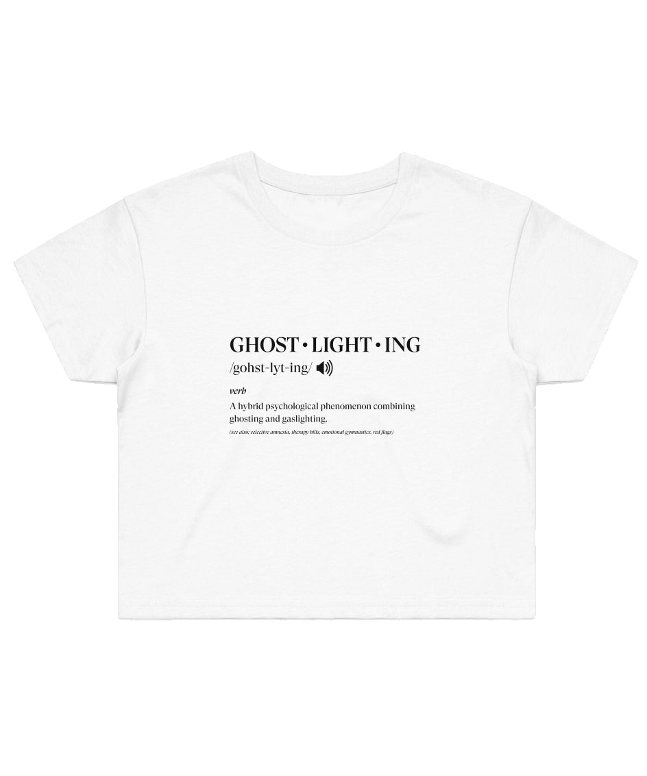 Ghost-Lighting (Crop Top Shirt) - 11/10