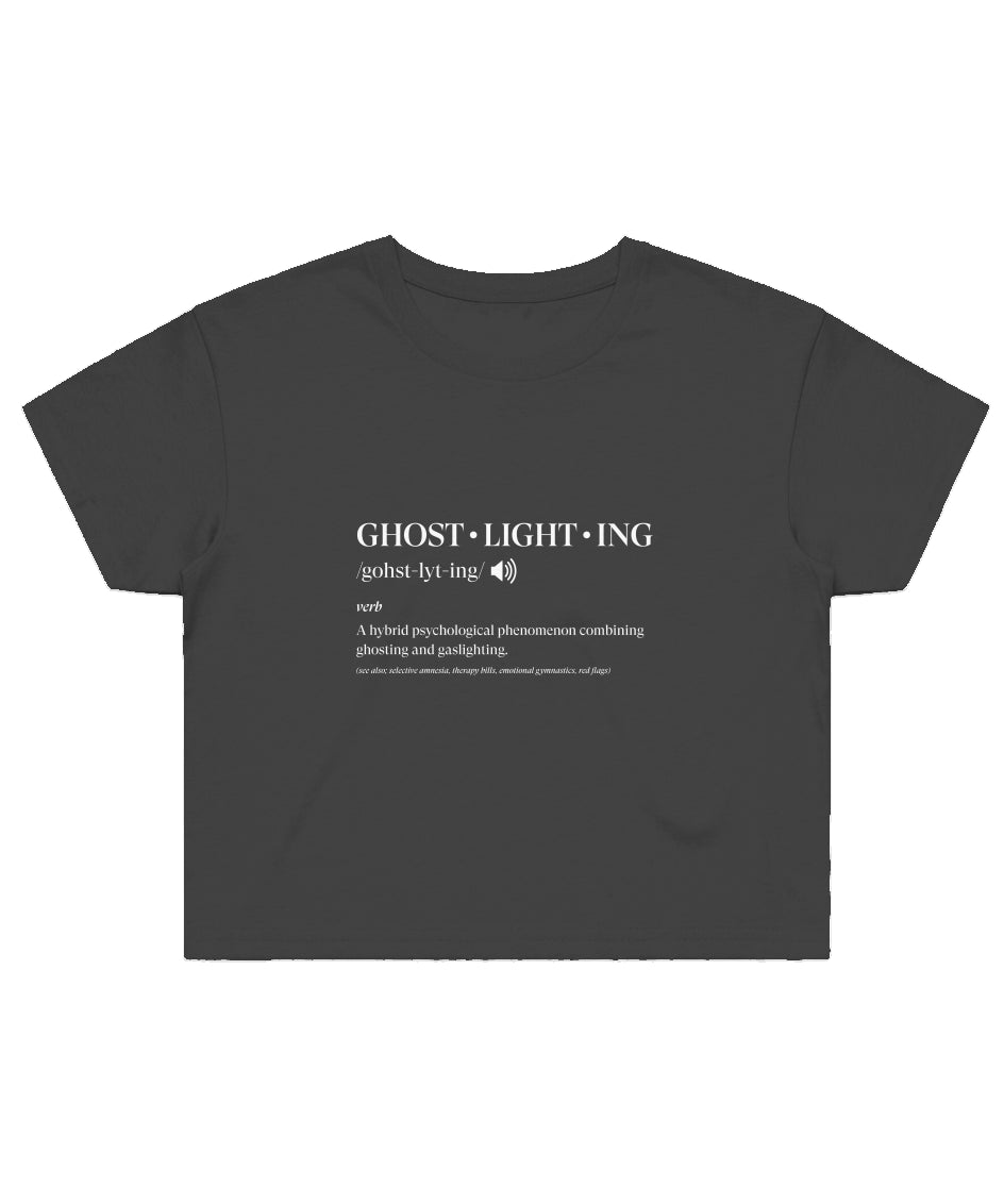 Ghostlighting Crop Tee