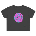 OG Red Flag Babe Shirt (Purple Logo - Crop Top Shirt) - 11/10