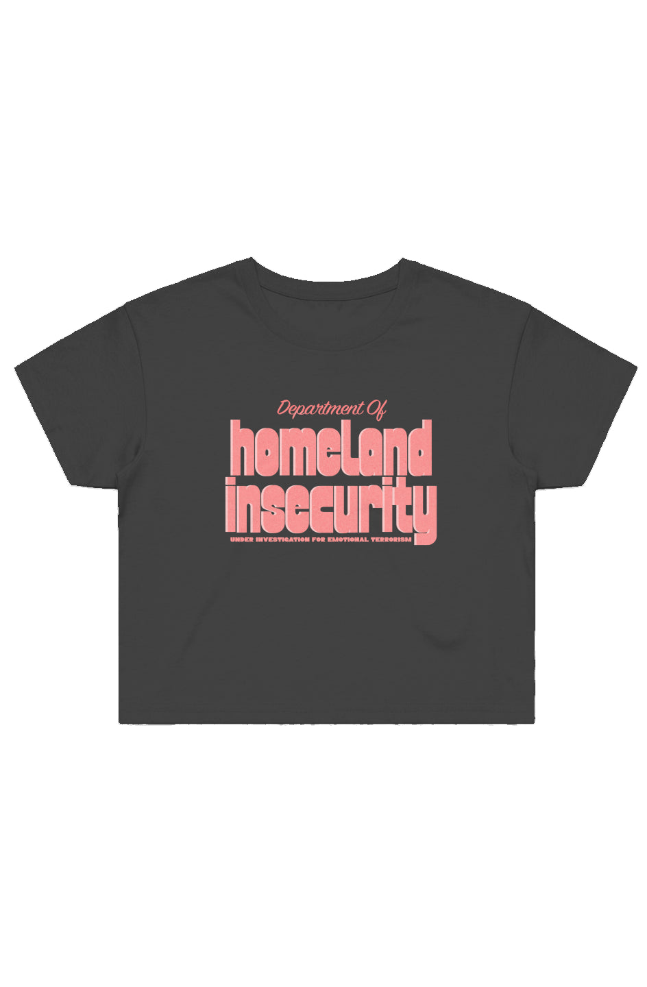 Department of Homeland Insecurity (Crop Top Shirt) - 11/10