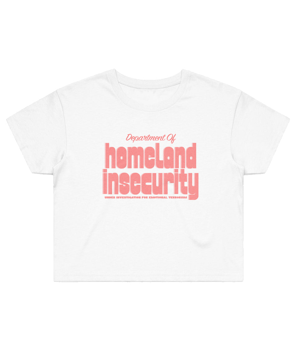 Department of Homeland Insecurity (Crop Top Shirt) - 11/10