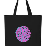 Red Flag Babe Logo Tote Bag (Purple Logo Design)