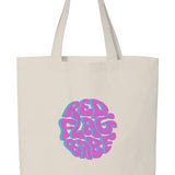 Red Flag Babe Logo Tote Bag (Purple Logo Design)