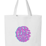 Red Flag Babe Logo Tote Bag (Purple Logo Design)