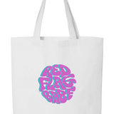 Red Flag Babe Logo Tote Bag (Purple Logo Design)