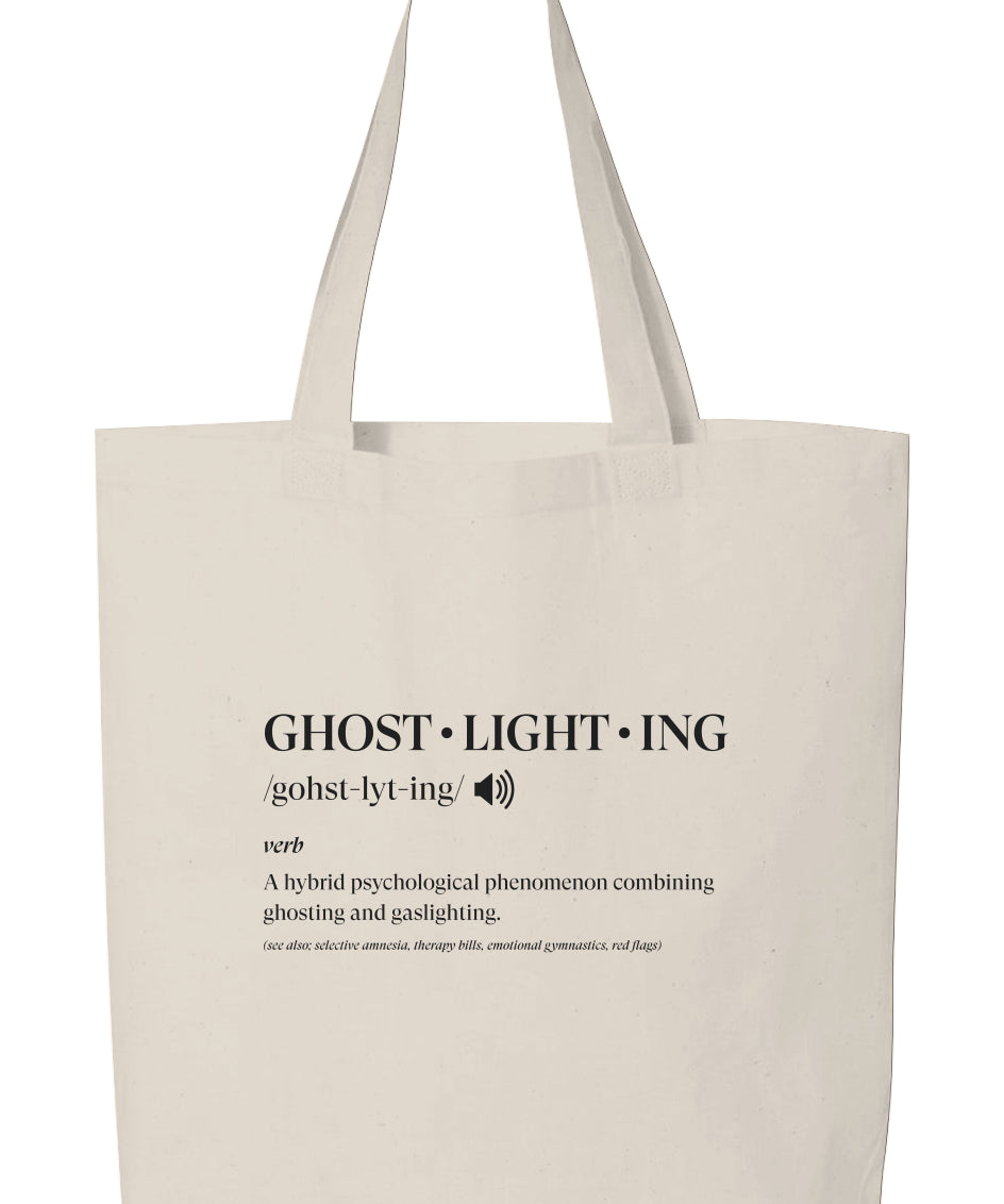 Ghost-Lighting Tote Bag