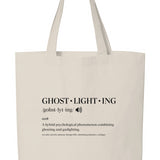 Ghost-Lighting Tote Bag