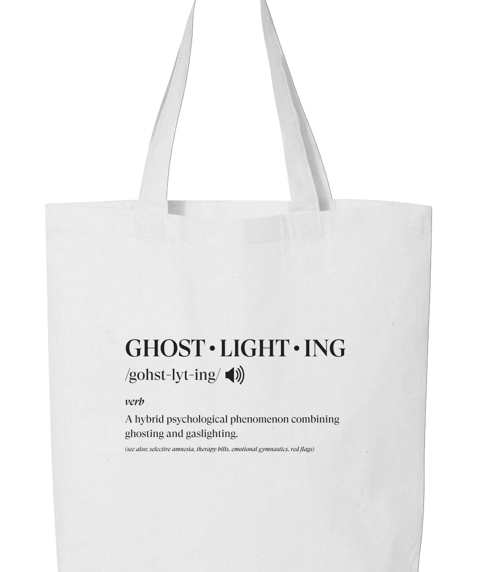 Ghost-Lighting Tote Bag