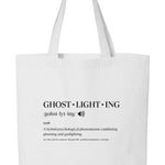 Ghost-Lighting Tote Bag
